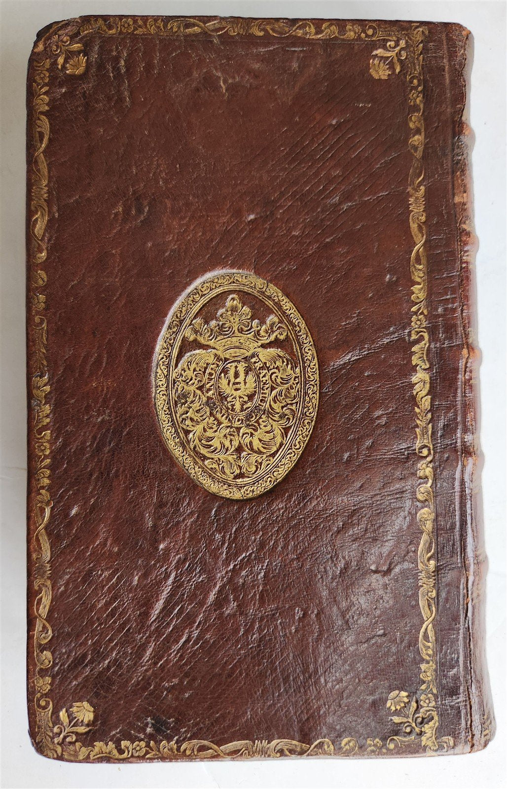 1794 Bibliotheca classica sive Lexicon manuale antique ARMORIAL BINDING