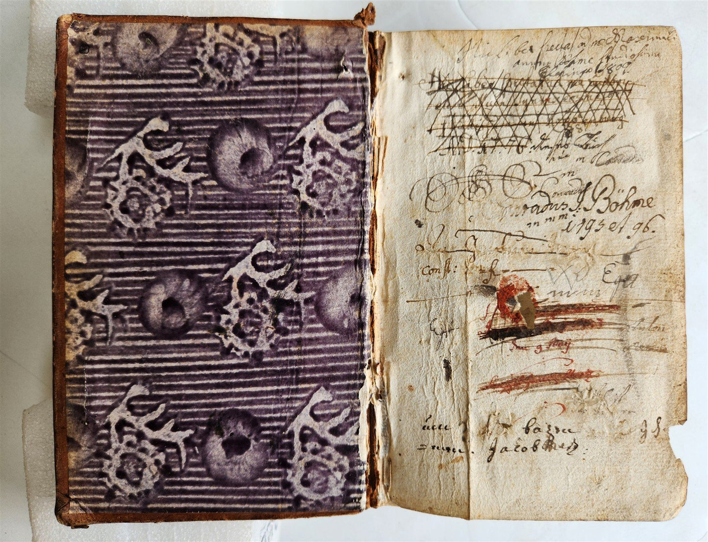 1775 HISTORY of ALEXANDER THE GREAT w/ MAP antique ARMORIAL BINDING