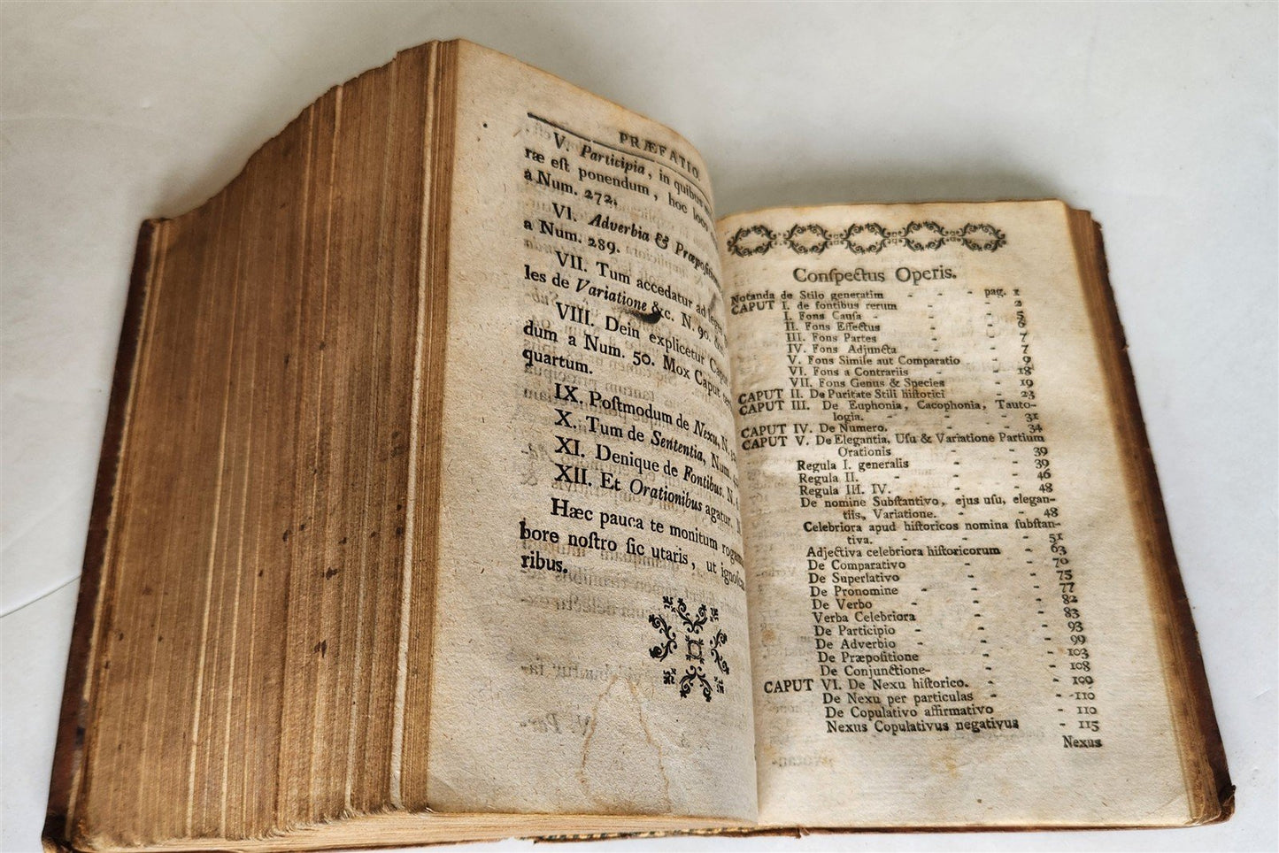 1775 HISTORY of ALEXANDER THE GREAT w/ MAP antique ARMORIAL BINDING