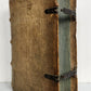 1604 SERMONES by DIDACUS antique BLIND TOOLED PIGSKIN BINDING w/ CLASPS