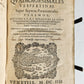 1604 SERMONES by DIDACUS antique BLIND TOOLED PIGSKIN BINDING w/ CLASPS