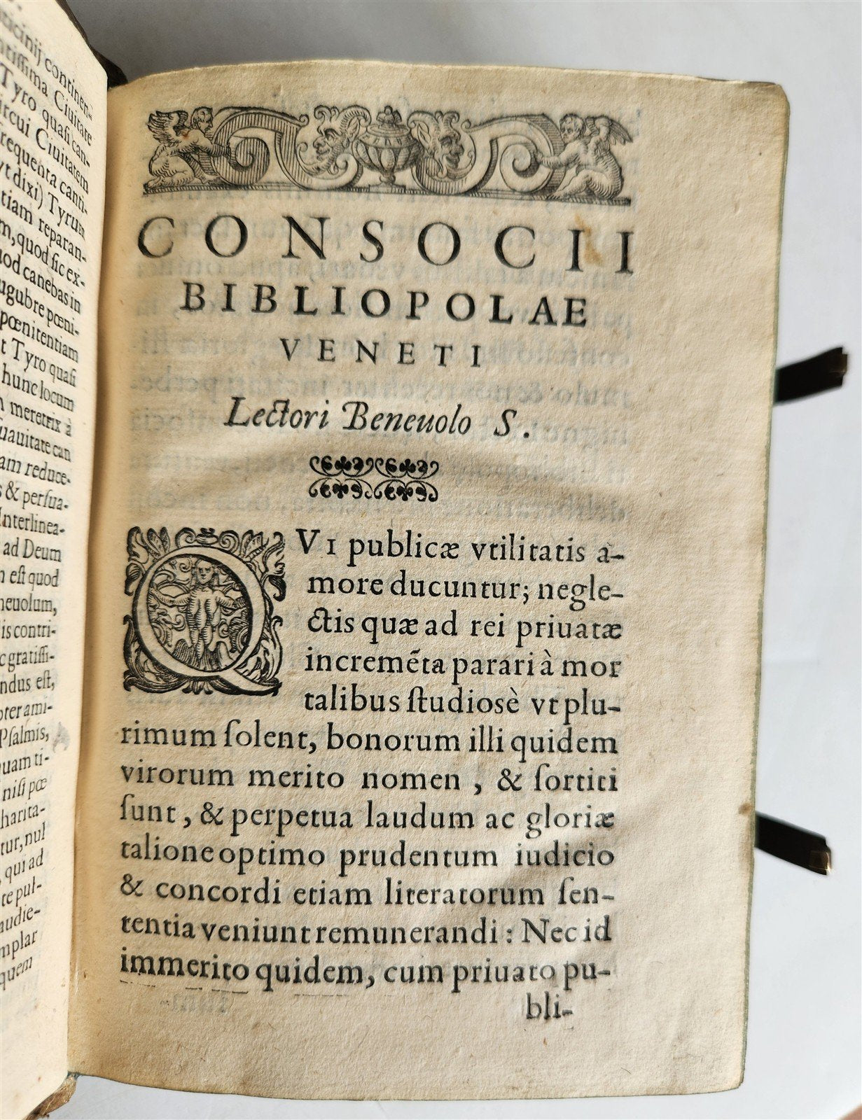 1604 SERMONES by DIDACUS antique BLIND TOOLED PIGSKIN BINDING w/ CLASPS