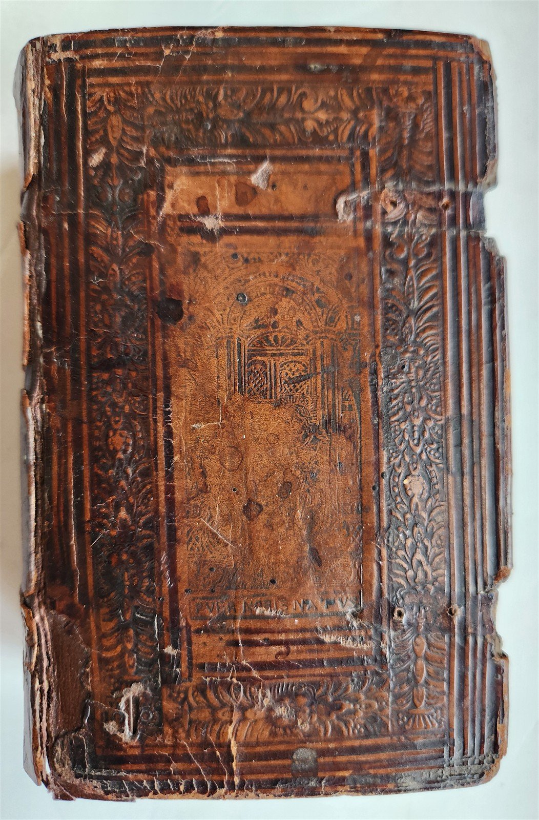 1533 POST-INCUNABULA BIBLE in LATIN antique ORIGINAL 16th CENTURY BINDING