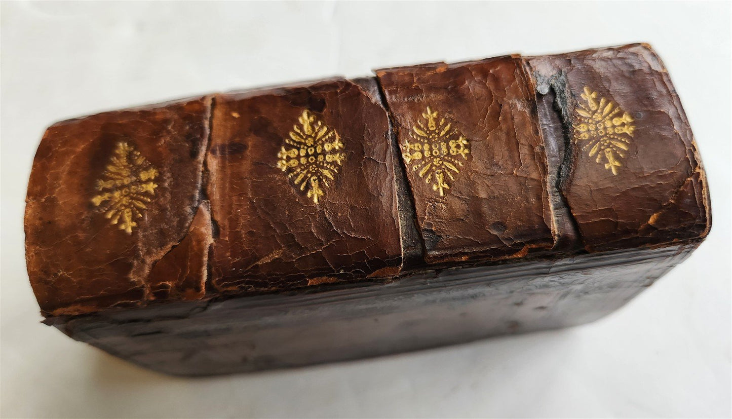 1533 POST-INCUNABULA BIBLE in LATIN antique ORIGINAL 16th CENTURY BINDING