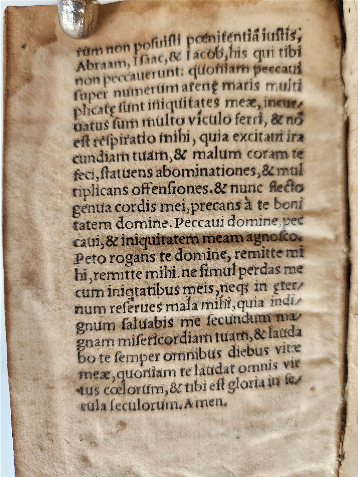 1533 POST-INCUNABULA BIBLE in LATIN antique ORIGINAL 16th CENTURY BINDING