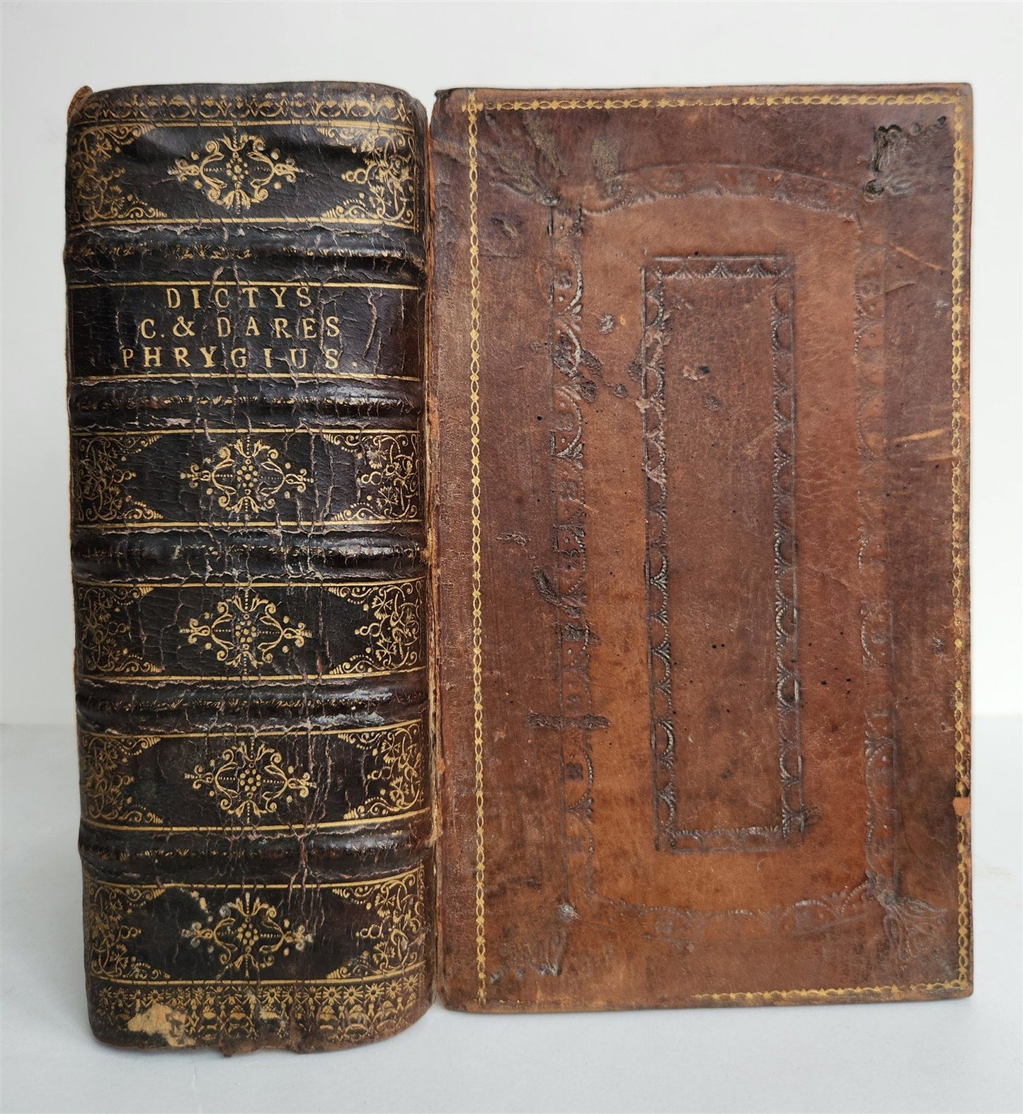 1573 Belli Troiani scriptores DICTYS CRETENSIS DARES PHRYGIUS HOMERUS antique