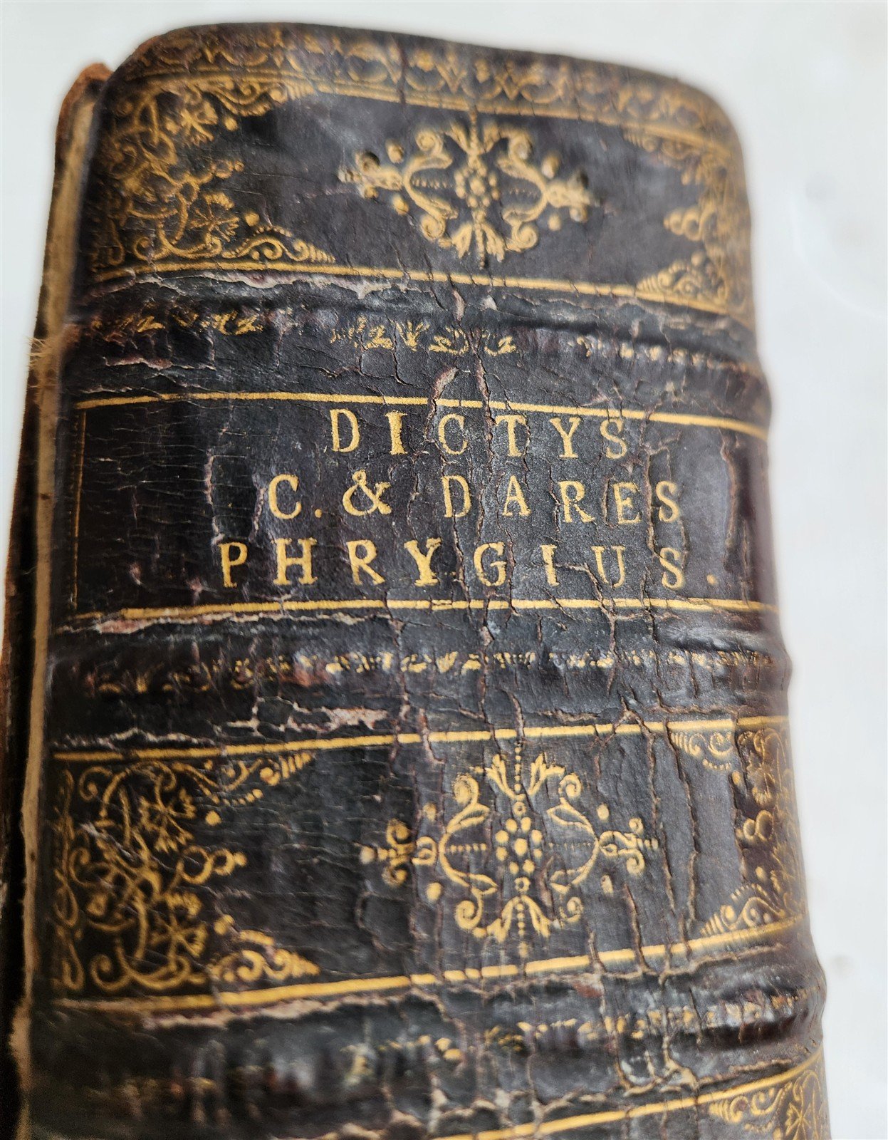 1573 Belli Troiani scriptores DICTYS CRETENSIS DARES PHRYGIUS HOMERUS antique