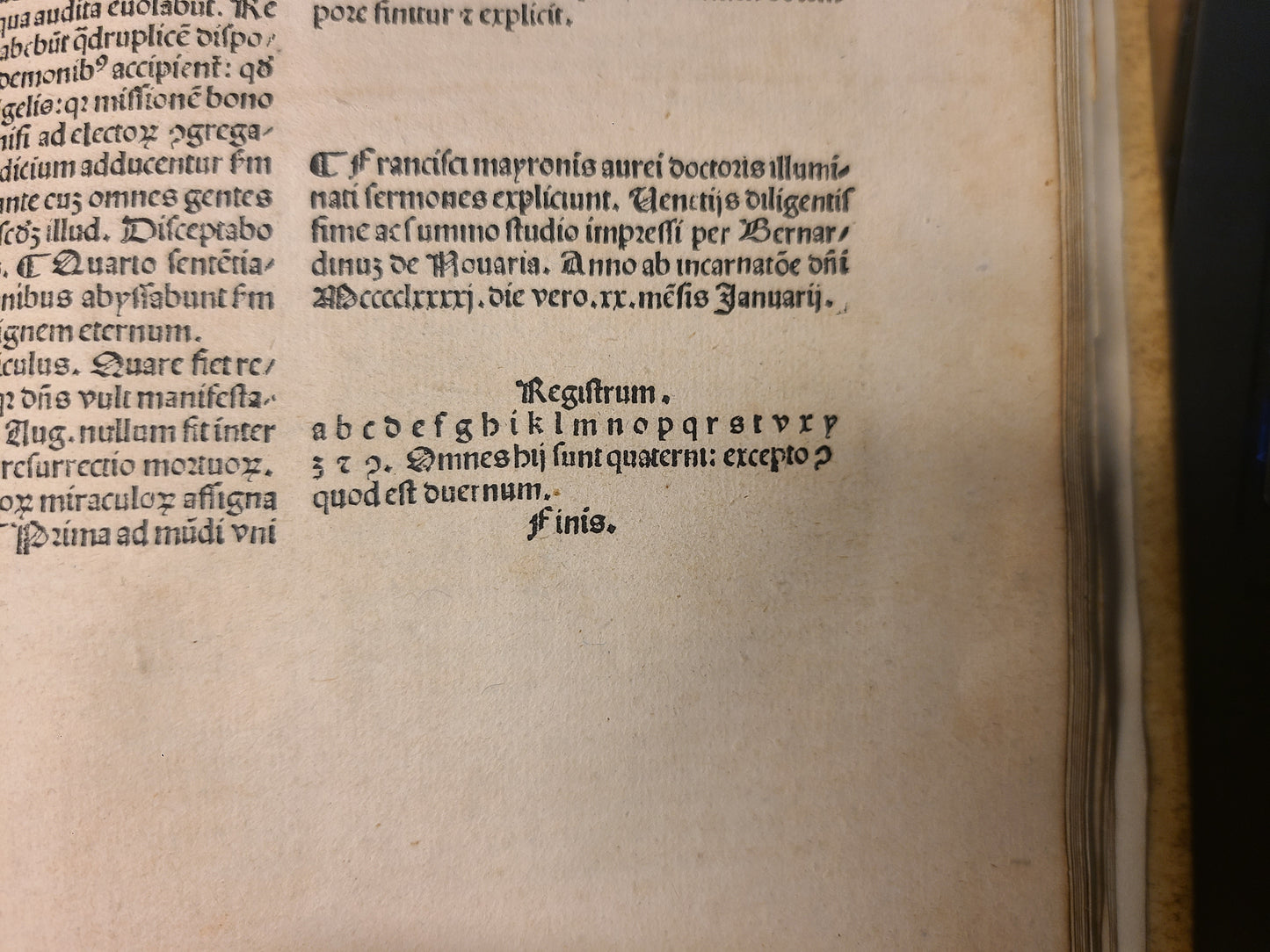 1491 INCUNABLE Franciscus de Maioranis antique INCUNABULA rare 15th CENT. vellum