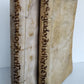 1679 FEMALE WRITER Isabella de Rocaberti antique 2 VOL RARE SPANISH VELLUM FOLIO