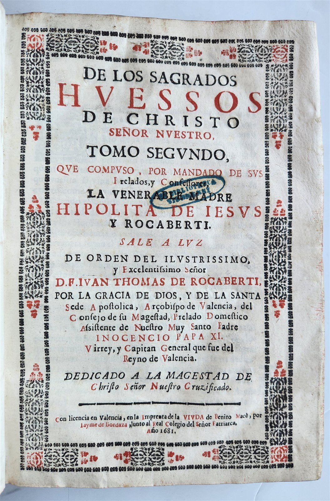 1679 FEMALE WRITER Isabella de Rocaberti antique 2 VOL RARE SPANISH VELLUM FOLIO