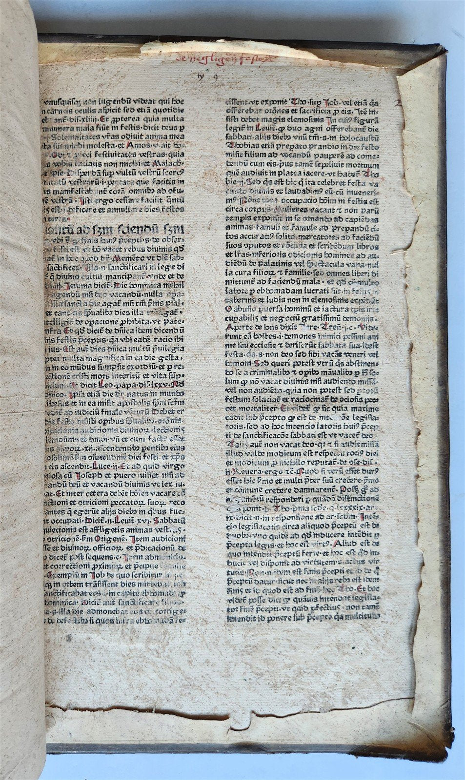 1619 BIBLE in GREEK antique BLIND TOOLED PIGSKIN BOUND FOLIO