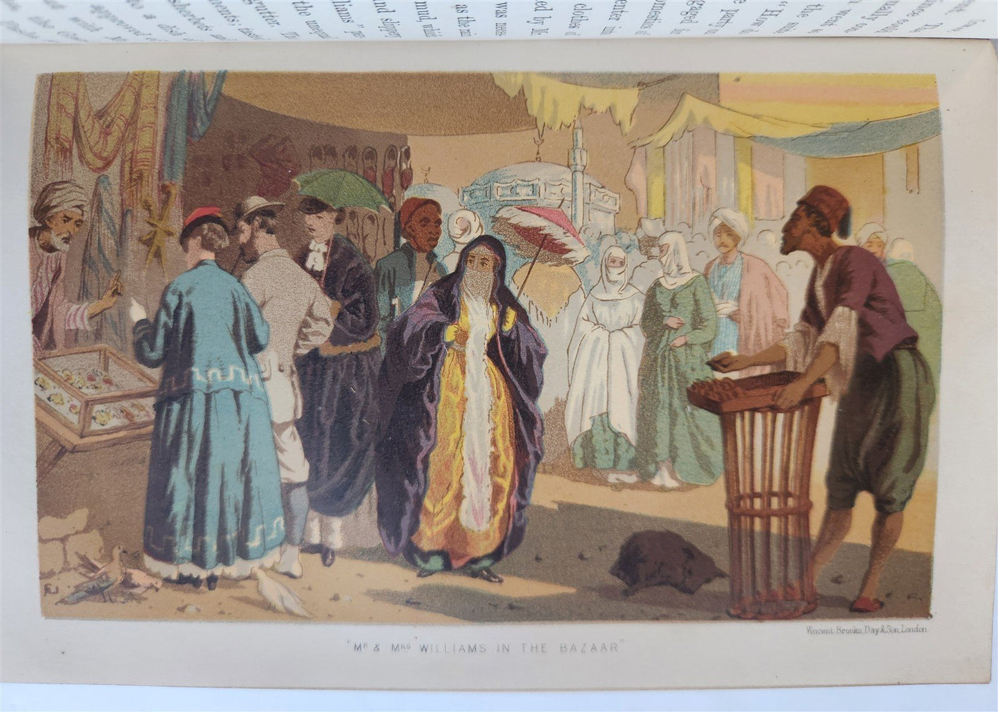 1869 TRAVEL in EGYPT & PALESTINE Prince & Princess of Wales antique ILLUSTRATED