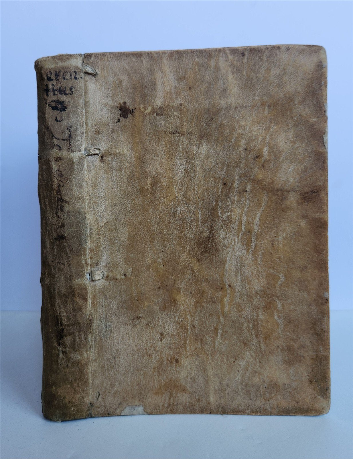 1584 COMEDIES by TERENCE antique ILLUSTRATED vellum binding 16th CENTURY