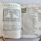 1584 COMEDIES by TERENCE antique ILLUSTRATED vellum binding 16th CENTURY