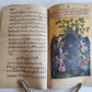 ILLUMINATED MANUSCRIPT antique in FARSI ILLUSTRATED w/ 10 GUACHE DRAWINGS