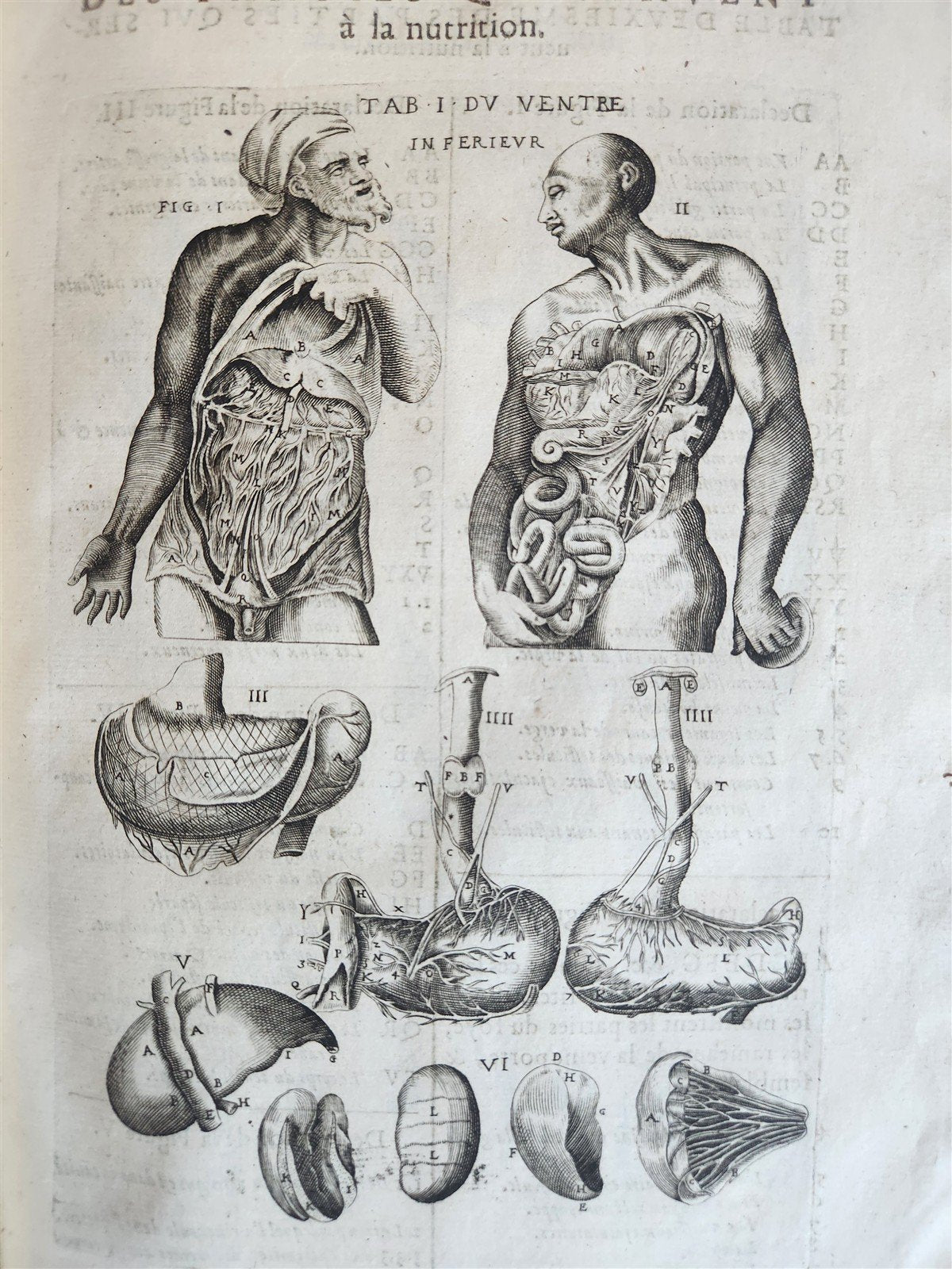 1646 ANATOMY ILLUSTRATED FOLIO antique MEDICAL Oeuvres de Me André dv Lavrens