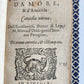 1597 THEATER PLAY by ODDI SFORZA in ITALIAN antique Duel of Love & Friendship