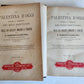 1896 PALESTINE TODAY 2 volumes in ITALIAN antique ILLUSTRATED w/ MAPS