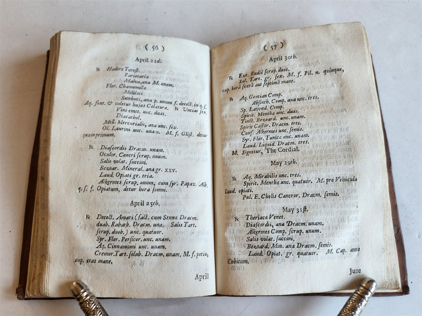 1697 TREATISE of GOUT by JOHN COLBATCH in ENGLISH antique medicine pharmacology