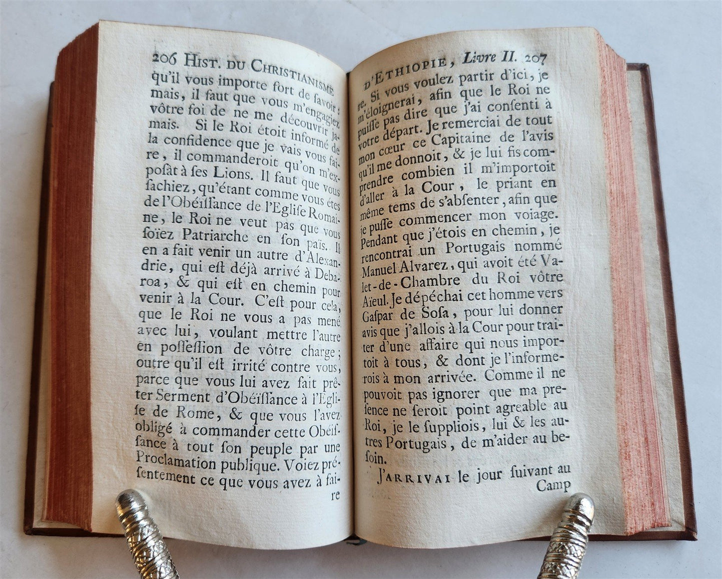 1739 HISTORY of CHRISTIANIY in ETHIOPIA & ARMENIA antique in FRENCH