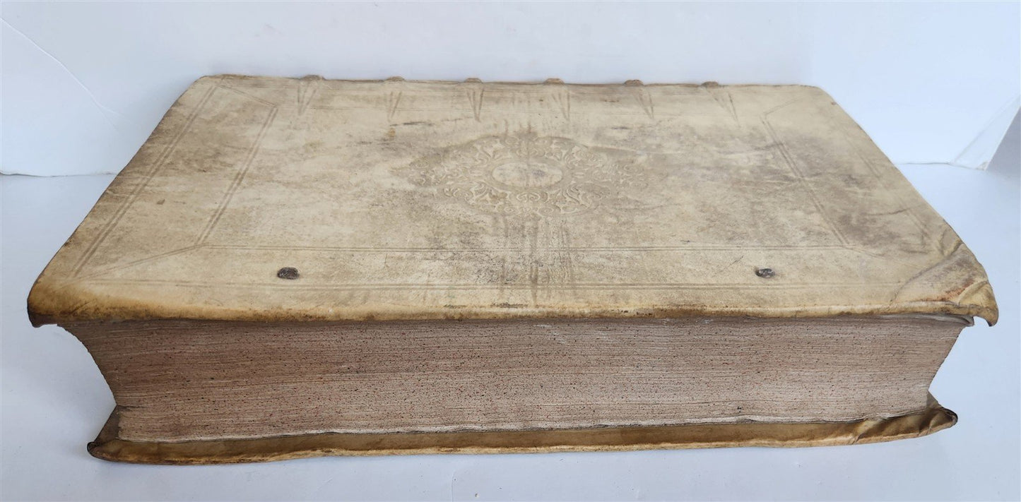 1581 GREEK ANCIENT AUTHORS WORK antique Loci communes sacri et profani FOLIO