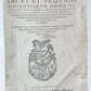 1581 GREEK ANCIENT AUTHORS WORK antique Loci communes sacri et profani FOLIO