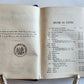 1902 GERMAN HYMNAL SONG BOOK VELVET BINDING w/ BRASS EDGES & CROSS antique
