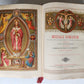 1905 MISSAL FOLIO antique LEATHER BINDING w/ BRASS FITTINGS Missale Romanum