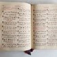 1905 MISSAL FOLIO antique LEATHER BINDING w/ BRASS FITTINGS Missale Romanum
