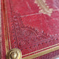 1905 MISSAL FOLIO antique LEATHER BINDING w/ BRASS FITTINGS Missale Romanum