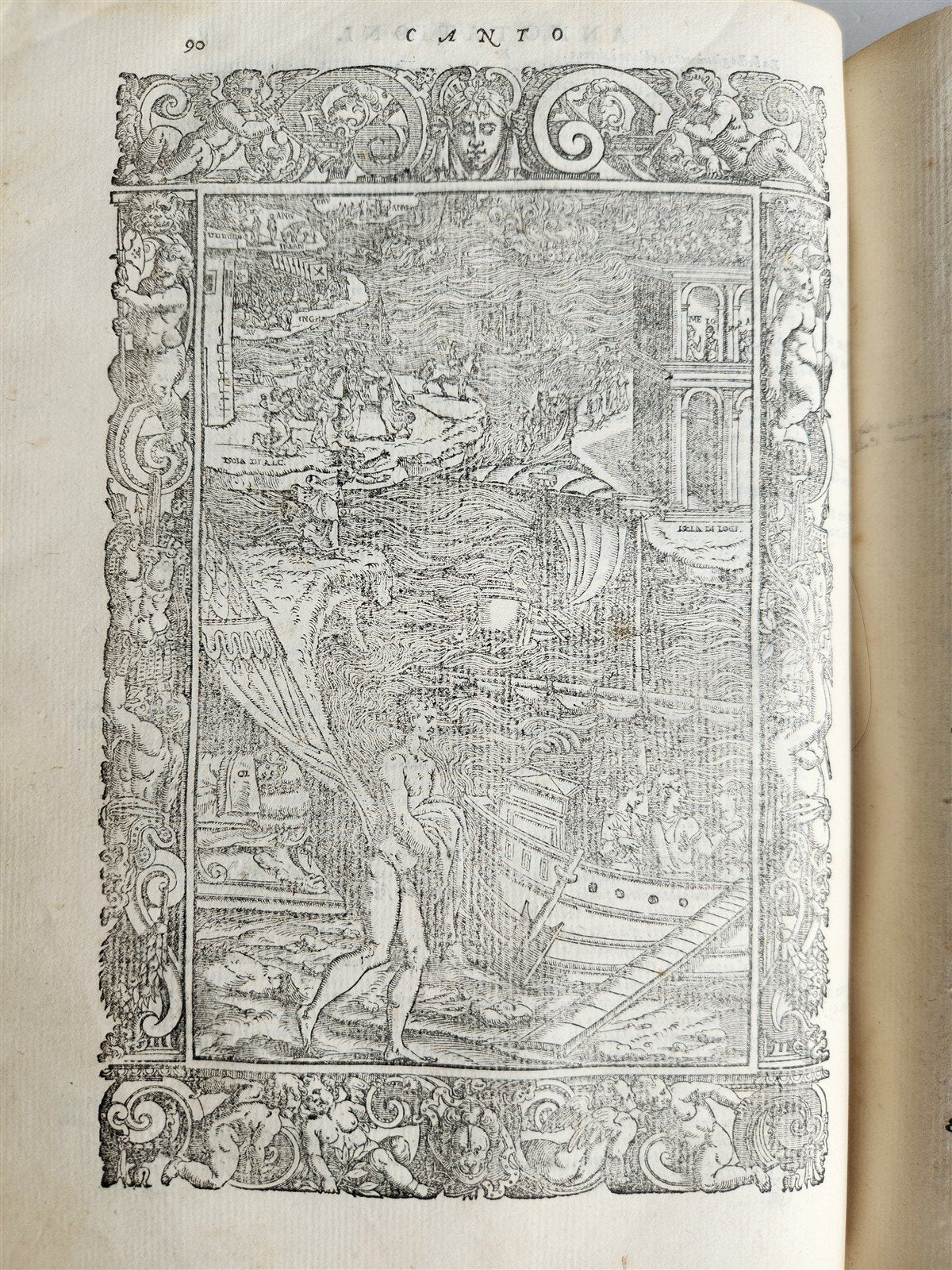 1587 ORLANDO FURIOSO by Lodovico Ariosto antique MAGNIFICENTLY ILLUSTRATED