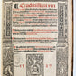 1527 POST-INCUNABULA antique Super canone misse cum additionibus by Gabriel Biel