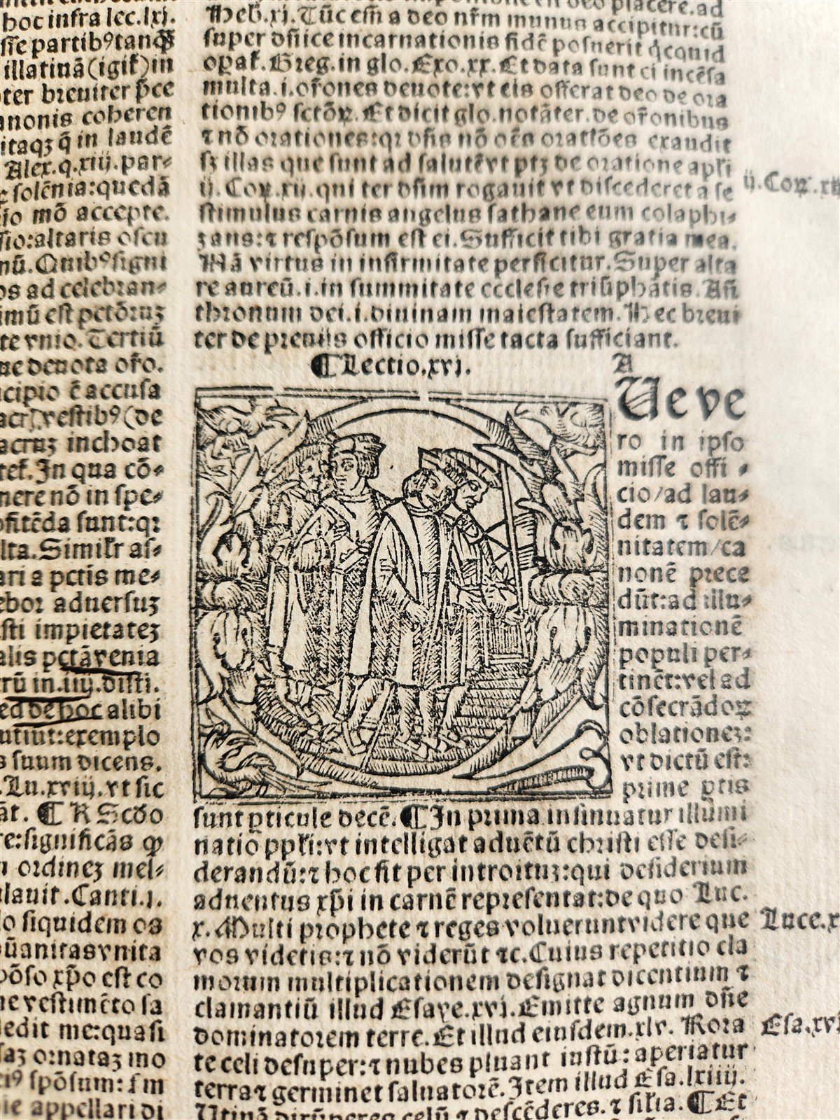 1527 POST-INCUNABULA antique Super canone misse cum additionibus by Gabriel Biel