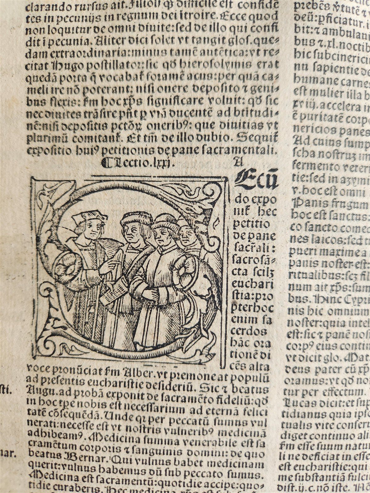 1527 POST-INCUNABULA antique Super canone misse cum additionibus by Gabriel Biel