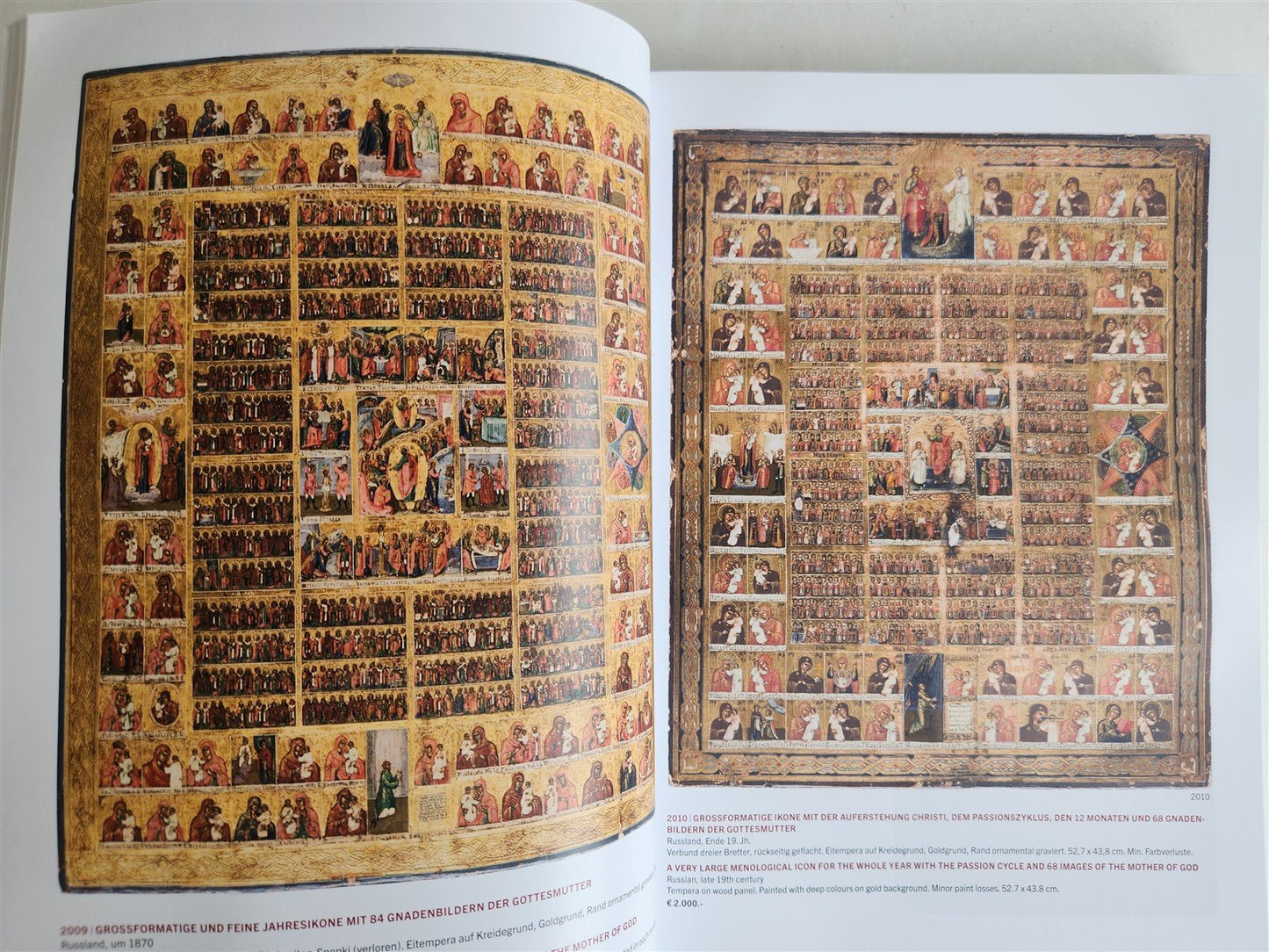 RUSSIAN & GREEK ORTHODOX ICONS LOT of 3 2025 GERMAN AUCTION CATALOGS