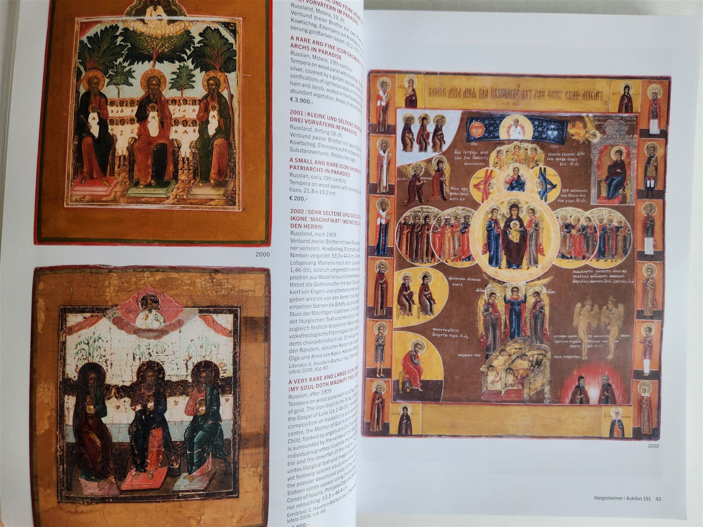 RUSSIAN & GREEK ORTHODOX ICONS LOT of 3 2025 GERMAN AUCTION CATALOGS