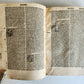 1519 BIBLE in LATIN POST-INCUNABULA antique rare w/ WOODCUTS
