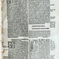 1519 BIBLE in LATIN POST-INCUNABULA antique rare w/ WOODCUTS