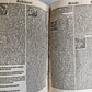 1519 BIBLE in LATIN POST-INCUNABULA antique rare w/ WOODCUTS