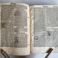 1519 BIBLE in LATIN POST-INCUNABULA antique rare w/ WOODCUTS