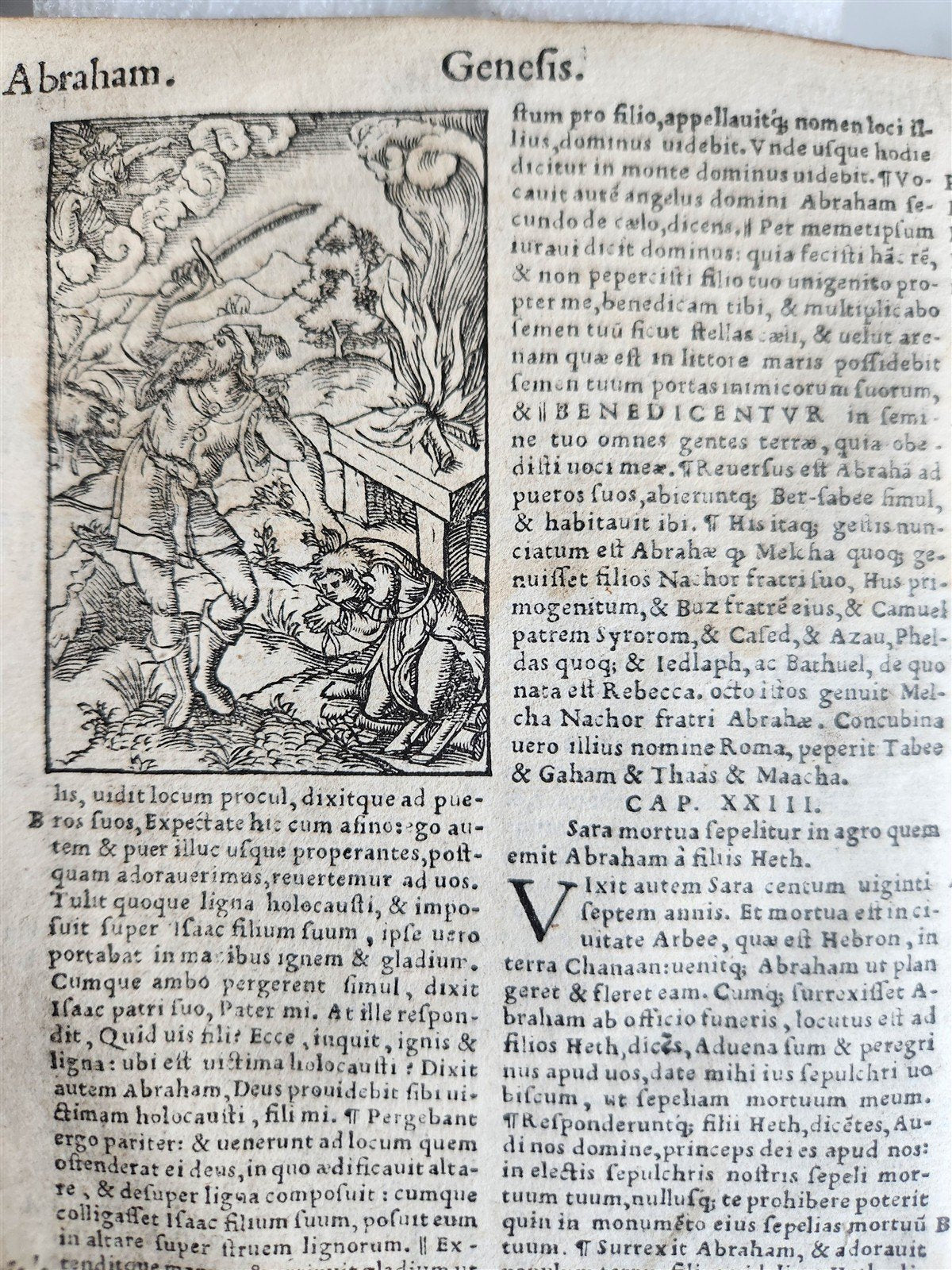 1541 BIBLE in LATIN antique rare BEAUTIFULLY ILLUSTRATED