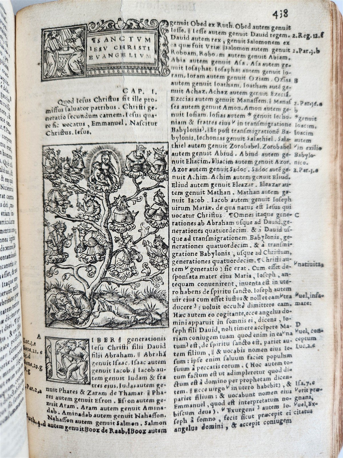 1541 BIBLE in LATIN antique rare BEAUTIFULLY ILLUSTRATED