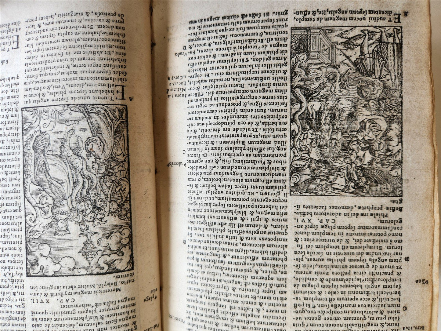 1541 BIBLE in LATIN antique rare BEAUTIFULLY ILLUSTRATED