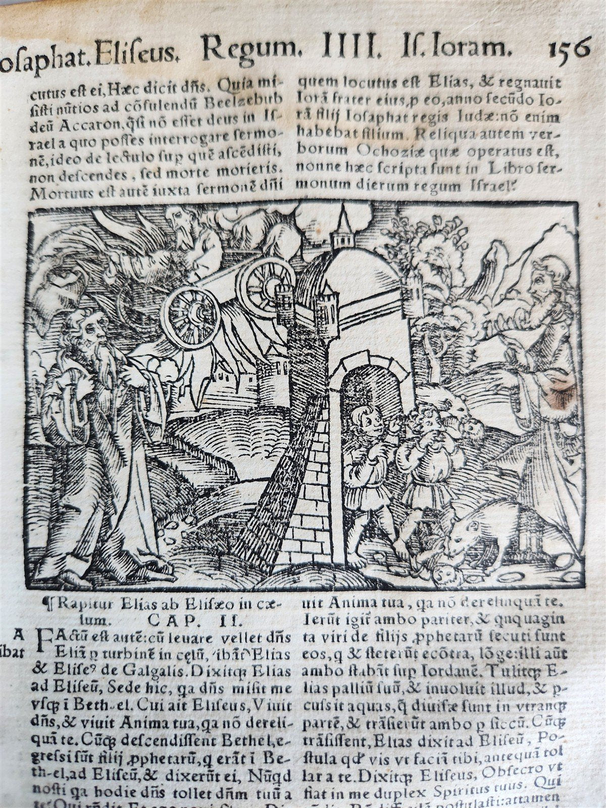 1542 BIBLE in LATIN antique rare BEAUTIFULLY ILLUSTRATED