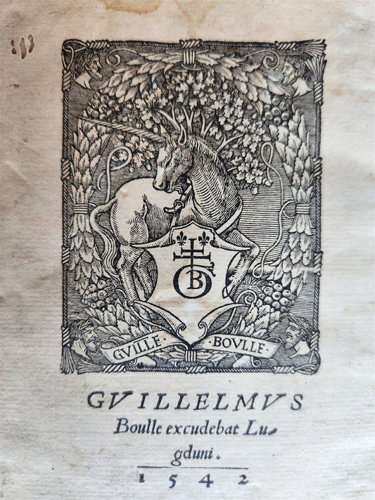 1542 BIBLE in LATIN antique rare BEAUTIFULLY ILLUSTRATED