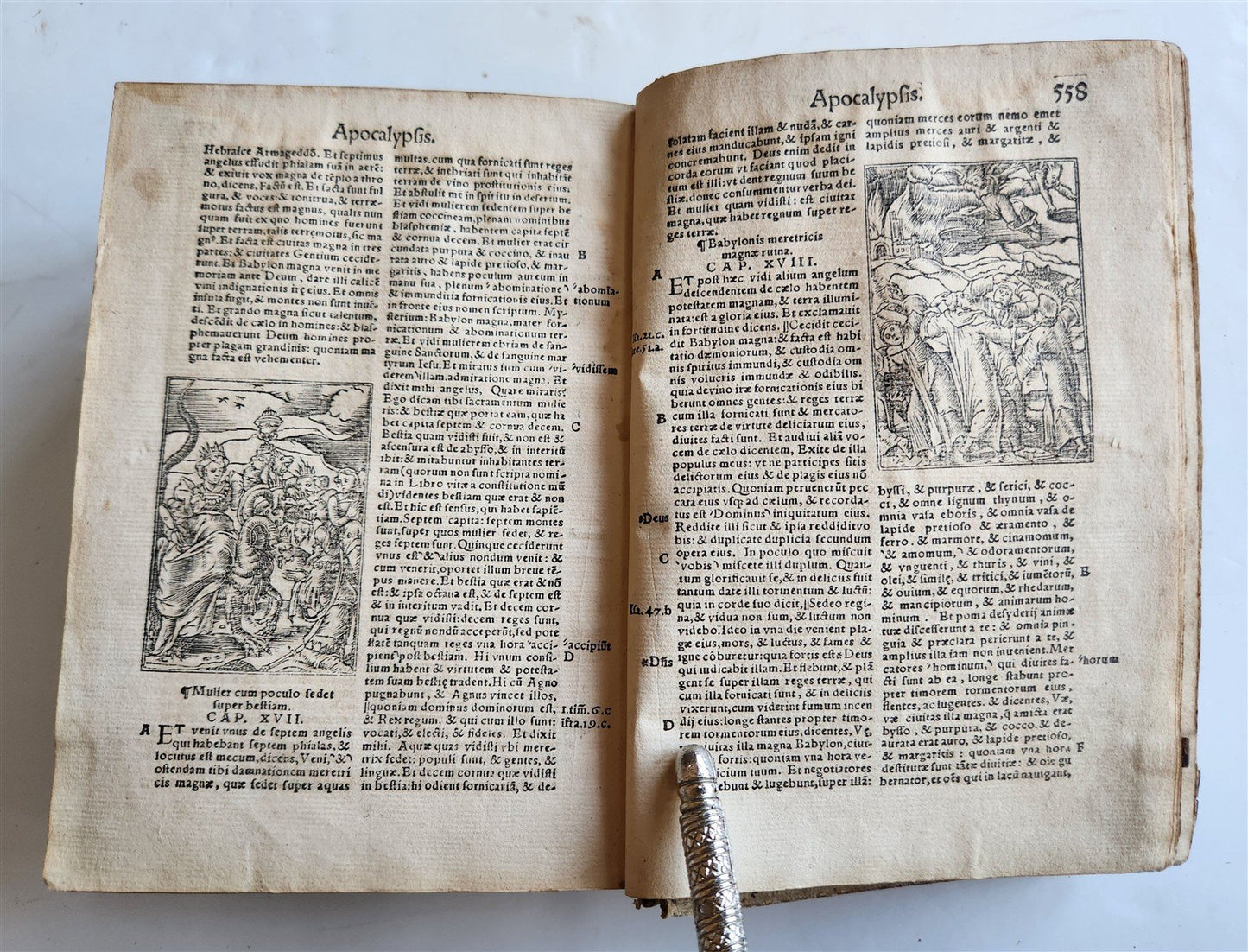 1542 BIBLE in LATIN antique rare BEAUTIFULLY ILLUSTRATED