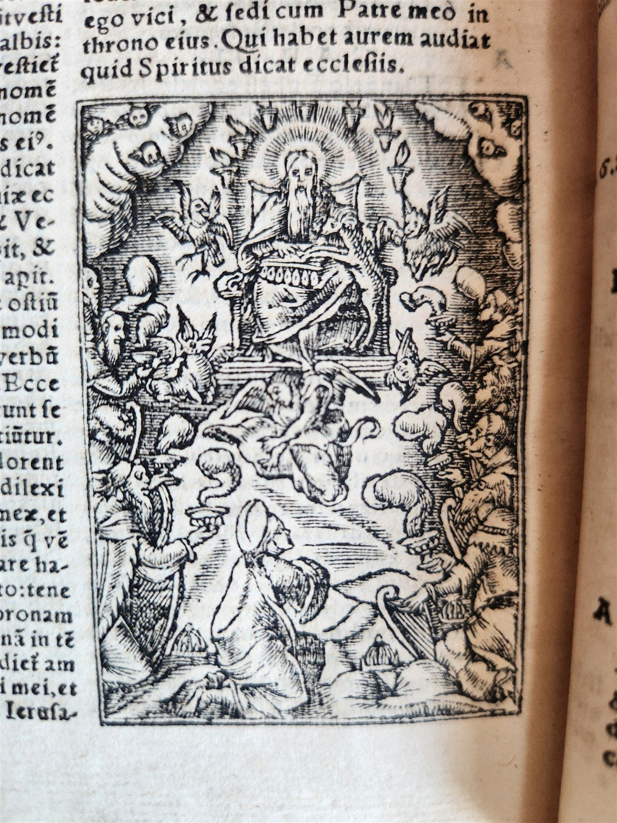 1542 BIBLE in LATIN antique rare BEAUTIFULLY ILLUSTRATED