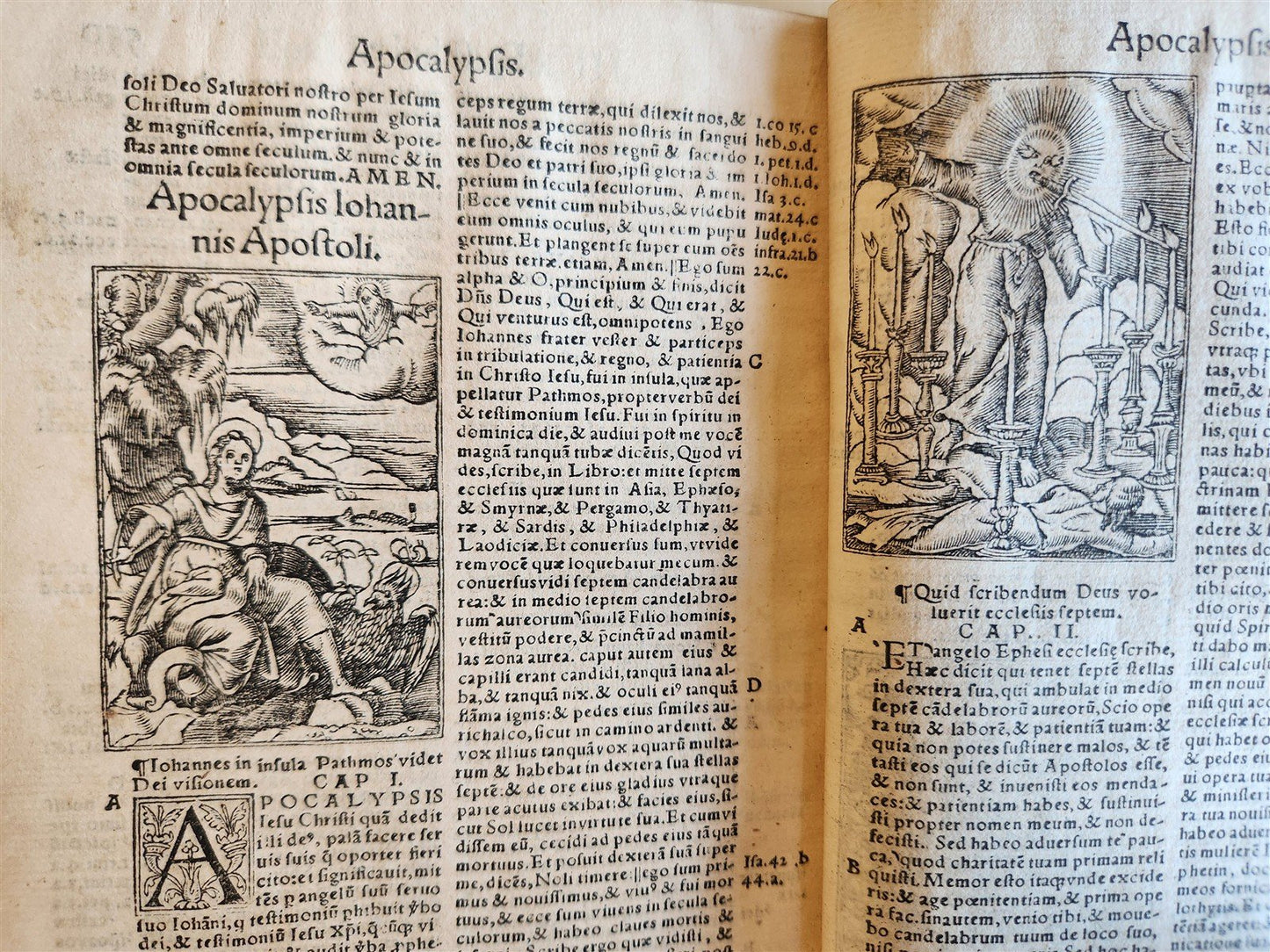 1542 BIBLE in LATIN antique rare BEAUTIFULLY ILLUSTRATED