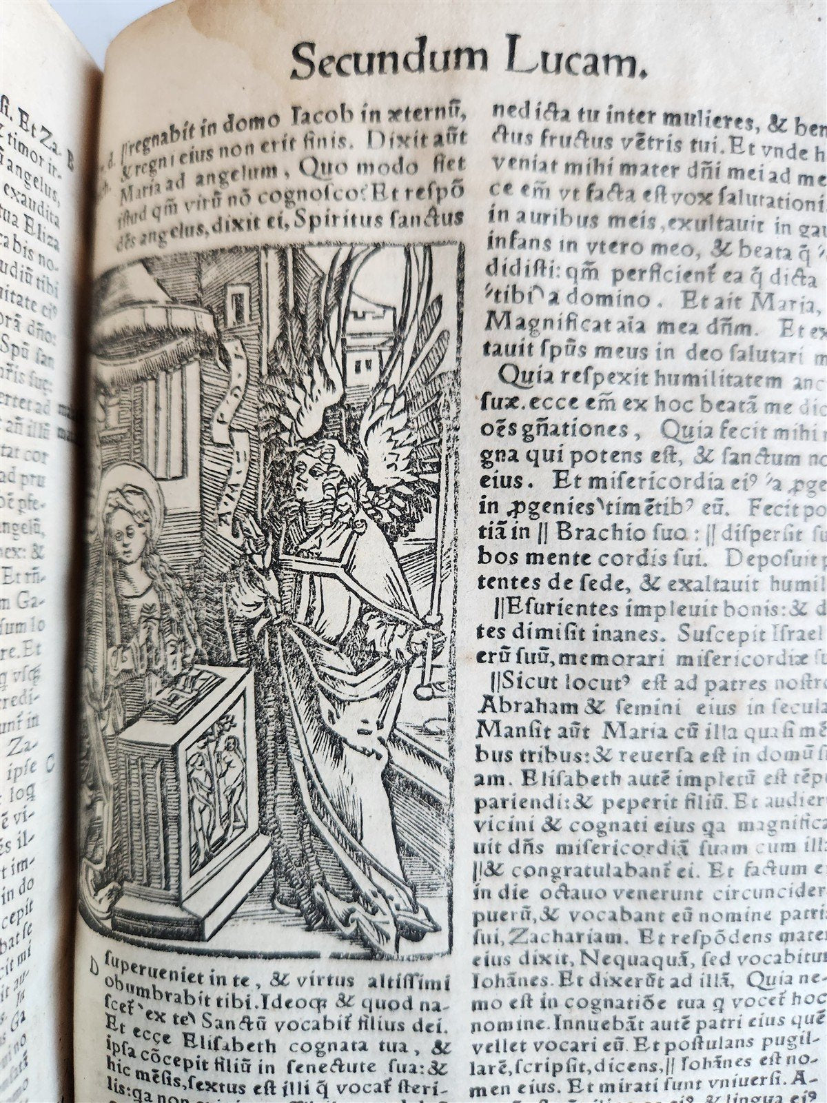 1542 BIBLE in LATIN antique rare BEAUTIFULLY ILLUSTRATED