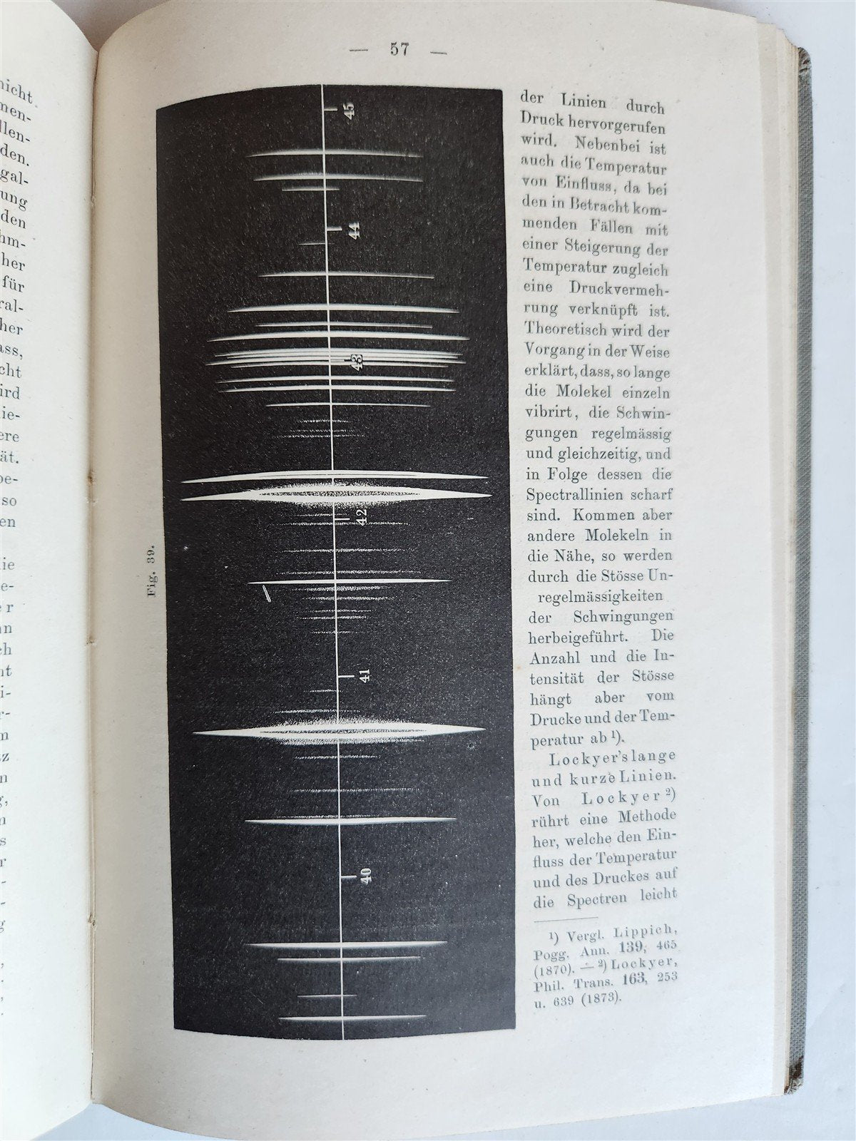 1896 SPECTRAL ANALYSIS Die Spectralanalyse by F. Landauer antique ILLUSTRATED
